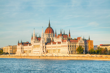 Image showing Hungarian Parliament building in Budapest