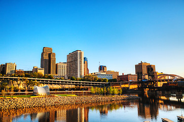 Image showing Downtown of St. Paul, MN