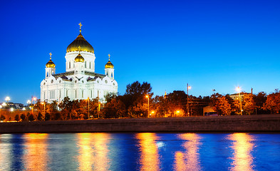 Image showing Temple of Christ the Savior in Moscow