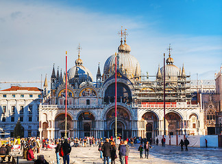 Image showing Piazza San Marco on in Venice