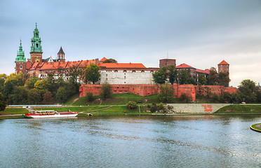 Image showing Wawel Royal castle in Krakow, Poland