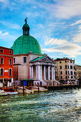 Image showing San Simeone Piccolo church in Venice