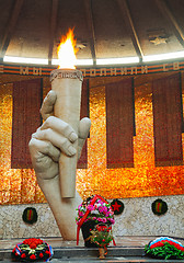 Image showing Mamaev Kurgan memorial in Volgograd, Russia