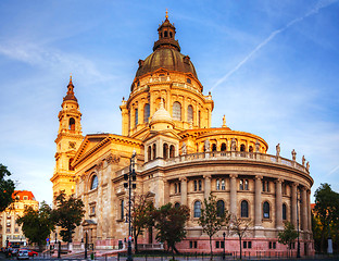 Image showing St. Stefan basilica in Budapest, Hungary