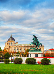 Image showing Monument dedicated to Archduke Charles of Austria