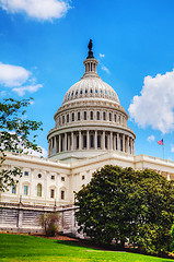 Image showing United States Capitol building in Washington, DC