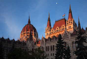 Image showing Hungarian Parliament building in Budapest