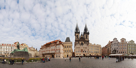 Image showing Old Town Square, Prague panorama