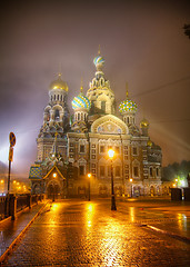Image showing Savior on Blood Cathedral in St. Petersburg, Russia