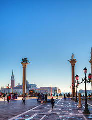 Image showing San Marco square in Venice, Italy