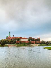 Image showing Wawel Royal castle in Krakow, Poland