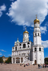 Image showing Ivan the Great Bell Tower at Moscow Kremlin