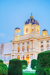 Image showing Museum of Natural History in Vienna, Austria