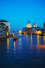 Image showing Basilica Di Santa Maria della Salute in Venice