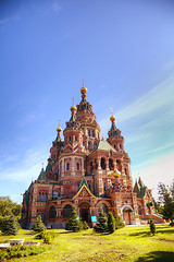 Image showing Saint Peter and Paul Cathedral in Peterhof, Russia