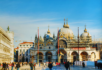 Image showing Piazza San Marco on in Venice