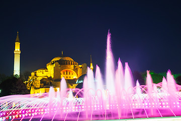 Image showing Hagia Sophia in Istanbul, Turkey