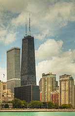 Image showing Downtown Chicago, IL on a sunny day