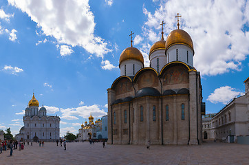 Image showing Cathedral square of Kremlin, Moscow