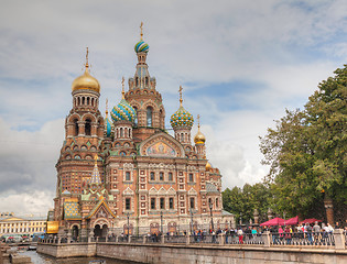 Image showing Savior on Blood Cathedral in St. Petersburg, Russia