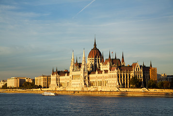 Image showing Hungarian Parliament building in Budapest