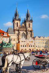 Image showing Old Town Square in Prague