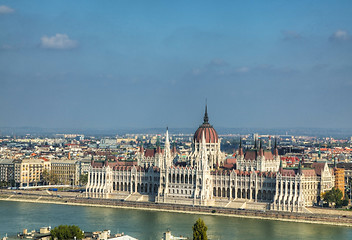 Image showing Hungarian Parliament building in Budapest