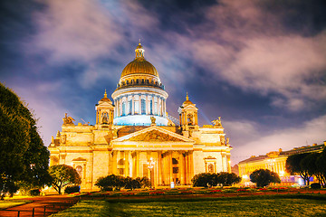 Image showing Saint Isaac's Cathedral (Isaakievskiy Sobor) in Saint Petersburg