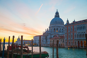 Image showing Basilica Di Santa Maria della Salute in Venice