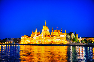 Image showing Hungarian Parliament building in Budapest