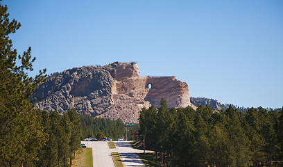 Image showing Crazy Horse Memorial in South Dakota