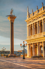 Image showing San Marco square in Venice, Italy