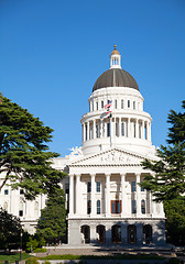 Image showing Capitol building in Sacramento, California