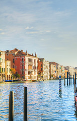 Image showing View to Grande Canal in Venice, Italy