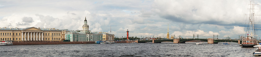 Image showing Panoramic overview of Saint Petersburg, Russia