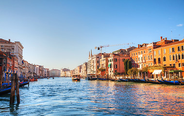 Image showing View to Grande Canal in Venice, Italy