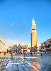 Image showing  Piazza San Marco on in Venice