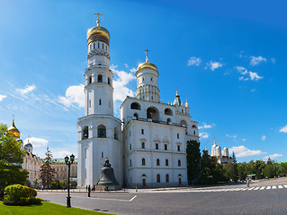 Image showing Ivan the Great Bell Tower at Moscow Kremlin