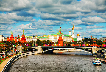 Image showing Overview of Kremlin in Moscow