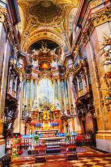 Image showing St. Stephen's Cathedral (Stephansdom) interior