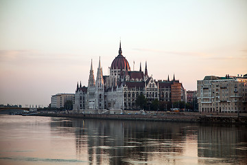 Image showing Hungarian House of Parliament in Budapest, Hungary