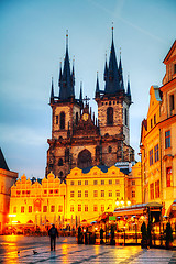 Image showing Church of Our Lady before Tyn in Prague