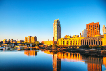 Image showing Downtown Minneapolis, Minnesota