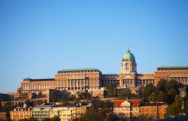 Image showing Buda Royal castle in Budapest, Hungary