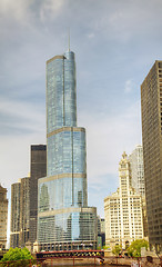 Image showing Trump International Hotel and Tower in Chicago