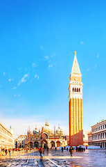 Image showing San Marco square in Venice, Italy