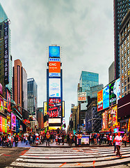 Image showing Times square in New York City