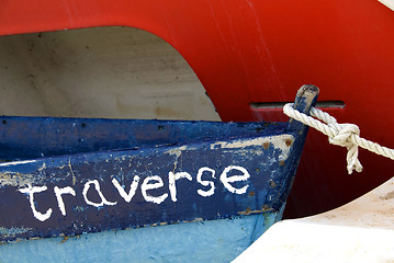 Image showing Boat Abstract