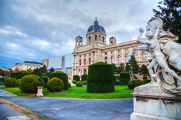 Image showing Museum of Natural History in Vienna, Austria