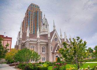 Image showing Mormons' Temple in Salt Lake City, UT